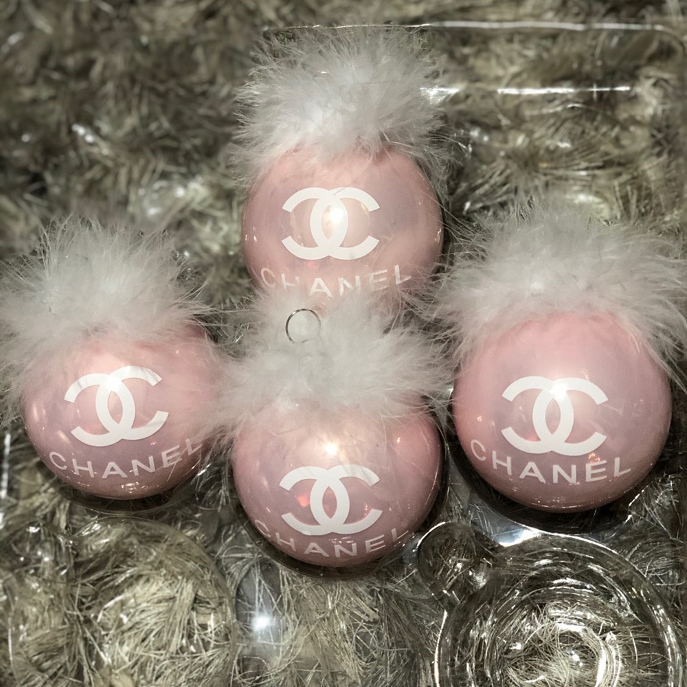 Chanel Christmas Ornaments Set